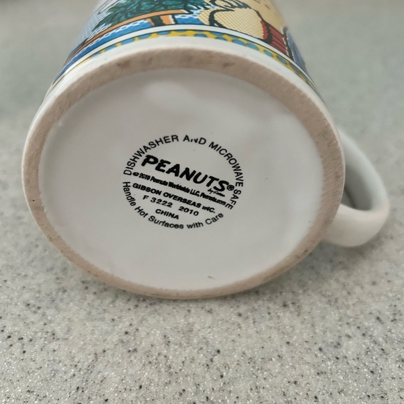 Gibson Peanuts Set Of Two Coffee / Tea Mugs Linus And Charlie Brown - Picture 3 of 9